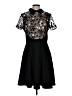 Shani 100% Polyester Black Cocktail Dress Size 10 - photo 1