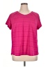 Xersion 100% Polyester Pink Active T-Shirt Size 1X - photo 1