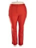 Lane Bryant Solid Red Casual Pants Size 22 - photo 1