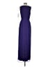 Lela Rose 100% Polyester Solid Blue Purple Cocktail Dress Size 2 - photo 2