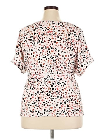 Dana Buchman Short Sleeve Blouse (view 2)