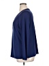 Mario Serrani Blue Long Sleeve Blouse Size XL - photo 5