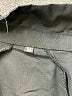 Unbranded Solid Black 3/4 Sleeve Button-Down Shirt Size M - photo 7