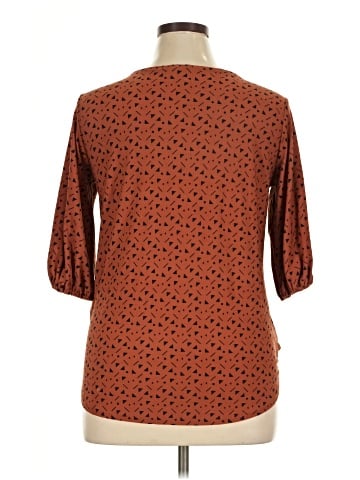 New & Next 3/4 Sleeve Blouse (view 2)