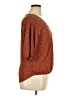 New & Next Brown 3/4 Sleeve Blouse Size XL - photo 4