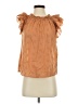 Universal Thread Brown Sleeveless Blouse Size XS - photo 1