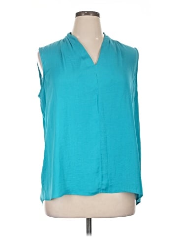 Worthington Sleeveless Blouse (view 1)
