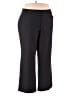 Alfani Solid Black Dress Pants Size 22 - photo 1