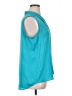 Worthington 100% Polyester Teal Sleeveless Blouse Size XL - photo 4