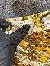 Easel 100% Polyester Yellow Cardigan Size M - photo 7