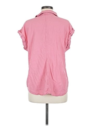 Isabel Short Sleeve Button-Down Shirt (view 2)