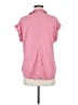 Isabel Pink Short Sleeve Button-Down Shirt Size M - photo 2