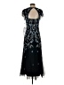 Adrianna Papell 100% Polyester Black Cocktail Dress Size 2 - photo 2