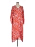 CAbi 100% Polyester Animal Print Orange Casual Dress Size XL - photo 1
