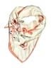 A New Day 100% Polyester Floral Ivory Scarf One size - photo 1