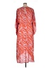 CAbi 100% Polyester Animal Print Orange Casual Dress Size XL - photo 2
