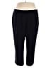 Liz Claiborne 100% Polyester Solid Black Active Pants Size 3X - photo 1