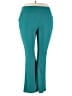 Heimish U.S.A Color Block Teal Active Pants Size 2X - photo 1