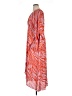 CAbi 100% Polyester Animal Print Orange Casual Dress Size XL - photo 5