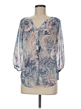 AB Studio 3/4 Sleeve Blouse (view 1)