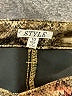 Style Animal Print Gold Casual Pants Size 10 - photo 7