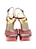 MICHAEL Michael Kors Color Block Red Heels Size 9 - photo 2