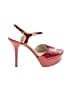 MICHAEL Michael Kors Color Block Red Heels Size 9 - photo 1