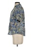 Talbots Paisley Blue Short Sleeve Blouse Size 4 (petite) - photo 5