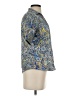 Talbots Paisley Blue Short Sleeve Blouse Size 4 (petite) - photo 4