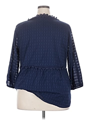 Soft Surroundings 3/4 Sleeve Blouse (view 2)
