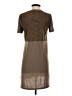 Very J Brown Short Sleeve Top Size S - photo 2