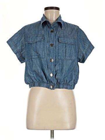 Assorted Brands Short Sleeve Button-Down Shirt (view 1)