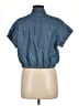 Assorted Brands Blue Short Sleeve Button-Down Shirt Size M - photo 2