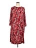 Kasper Animal Print Red Casual Dress Size XXL - photo 1