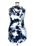 No Boundaries Tie-dye Blue Casual Dress Size 19 - photo 2
