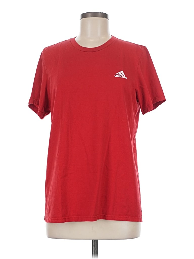 Pre-owned Adidas Originals Active T-shirt In Red