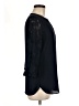 Van Heusen Black 3/4 Sleeve Blouse Size M - photo 4