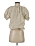 Tuckernuck 100% Linen Tan Short Sleeve Blouse Size S - photo 2