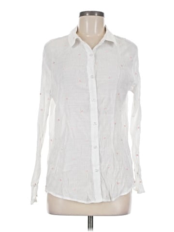 Francesca's Long Sleeve Button-Down Shirt (view 1)