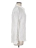Francesca's White Long Sleeve Button-Down Shirt Size M - photo 4