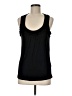 August Silk Black Tank Top Size M - photo 1