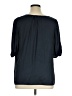 Current Air 100% Polyester Black Short Sleeve Blouse Size XL - photo 2