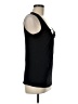 August Silk Black Tank Top Size M - photo 4