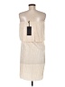Hepburn Monroe 100% Polyester Ivory Cocktail Dress Size M - photo 2