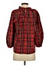 J.Crew Red 3/4 Sleeve Blouse Size S - photo 2