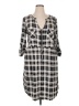 Torrid Plaid Gray Casual Dress Size 1X Plus (1) - photo 1