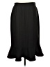 St. John Collection Stripes Black Formal Skirt Size 12 - photo 1