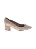 Aldo 100% Leather Tan Heels Size 10 - photo 1