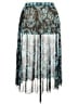 BLOOMCHIC Print Teal Casual Skirt Size 22 - 24 - photo 2