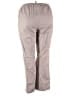 Chic 100% Cotton Solid Gray Casual Pants Size 18 - photo 2